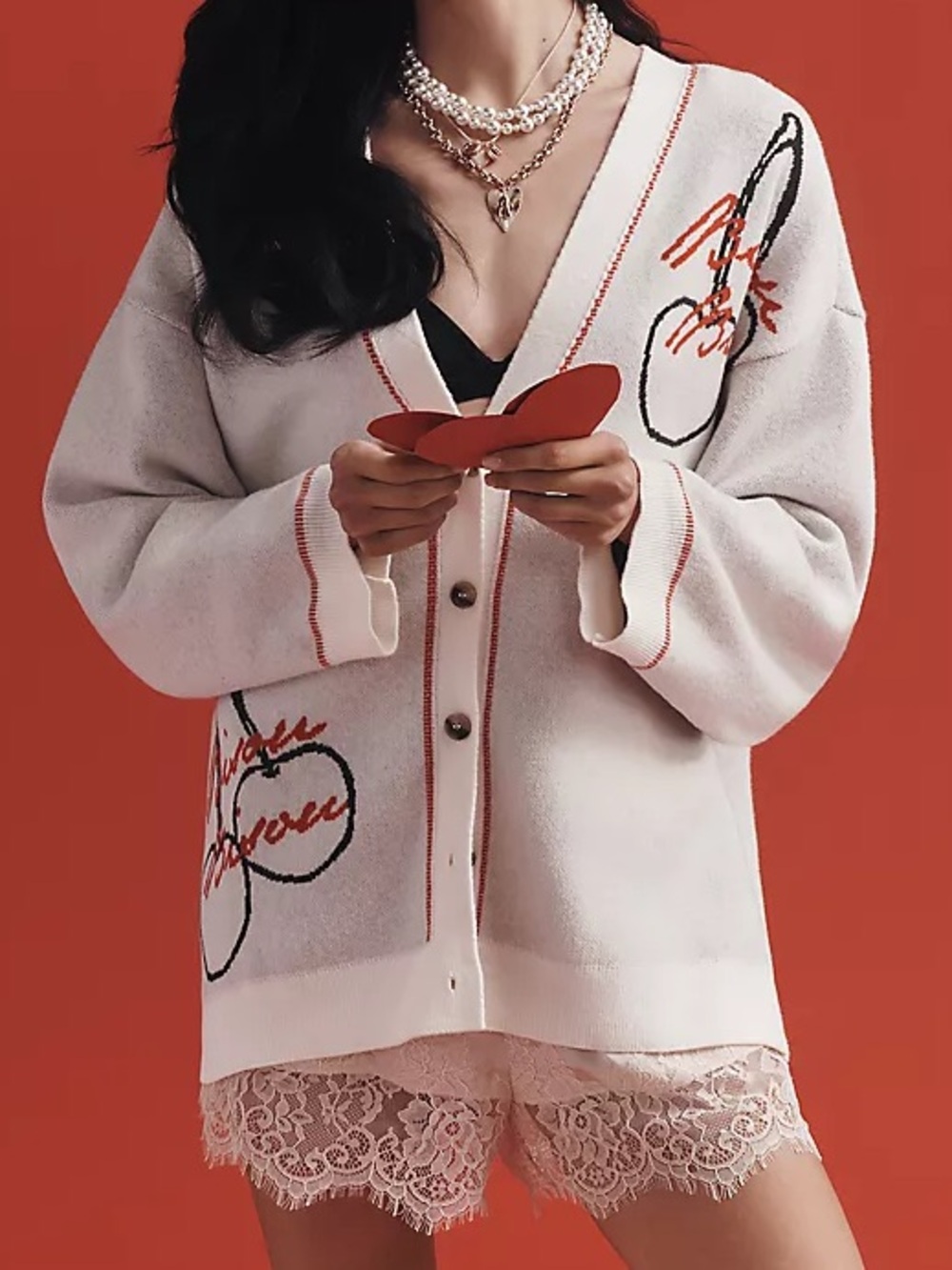 Anthropologie LyreBird × Jordan Nickson Cardigan Sweater